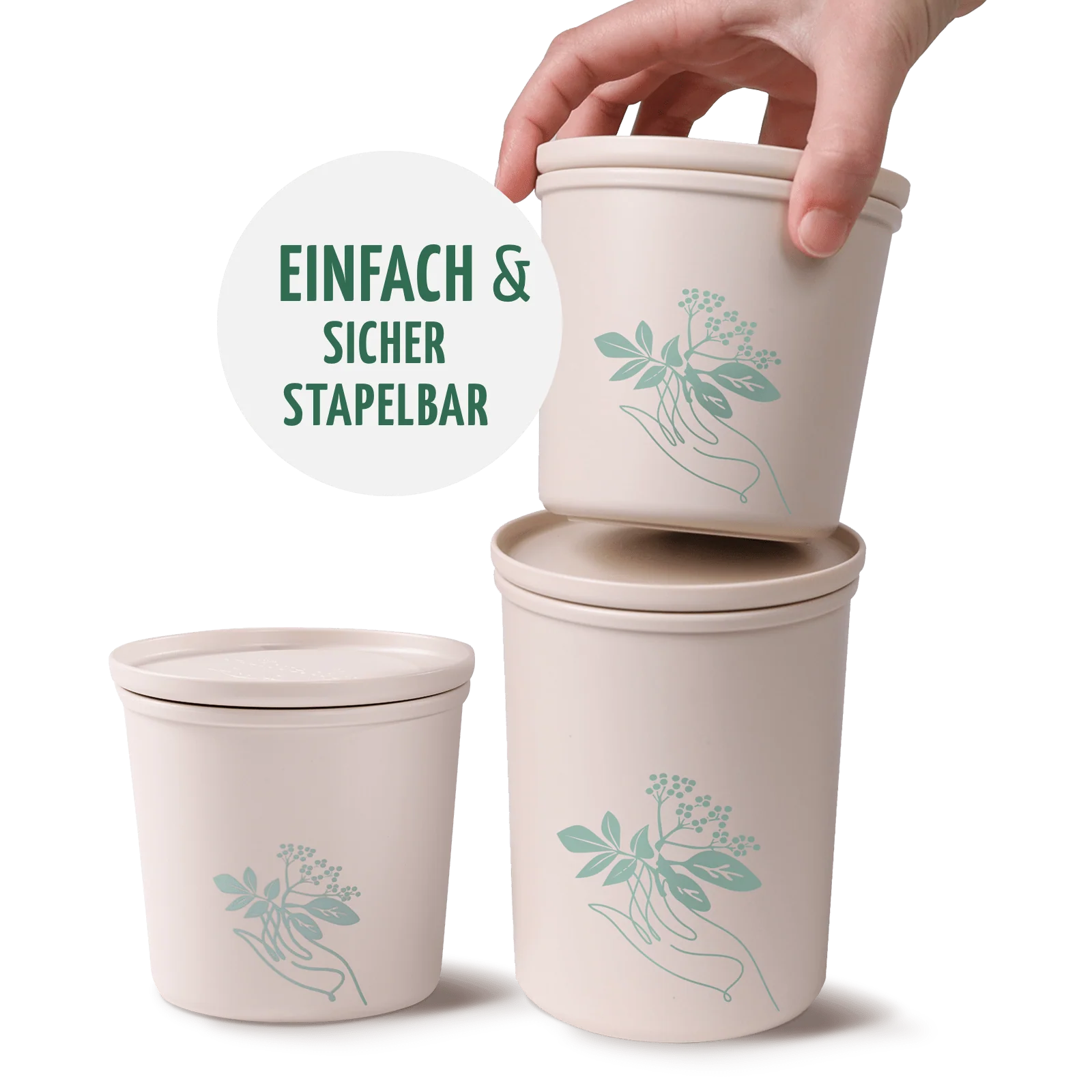 Mond Milch Mischung 3er Bio Set + Frischhaltedosen - Image 9