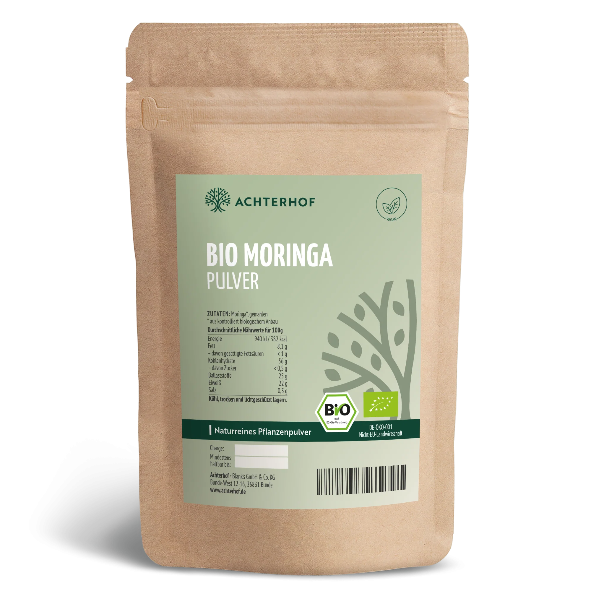 Bio Moringa Pulver (250g)