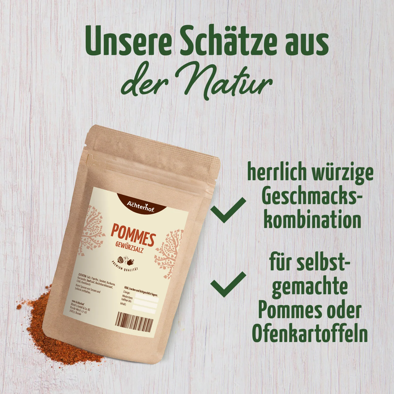 Pommes Gewürzsalz (500g) - Image 3