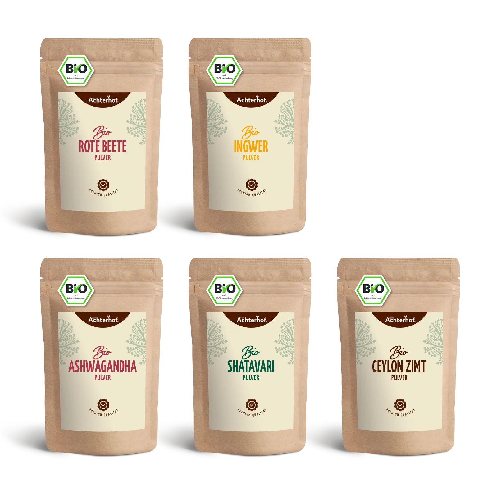 Pink Ayurveda Latte Bio Set