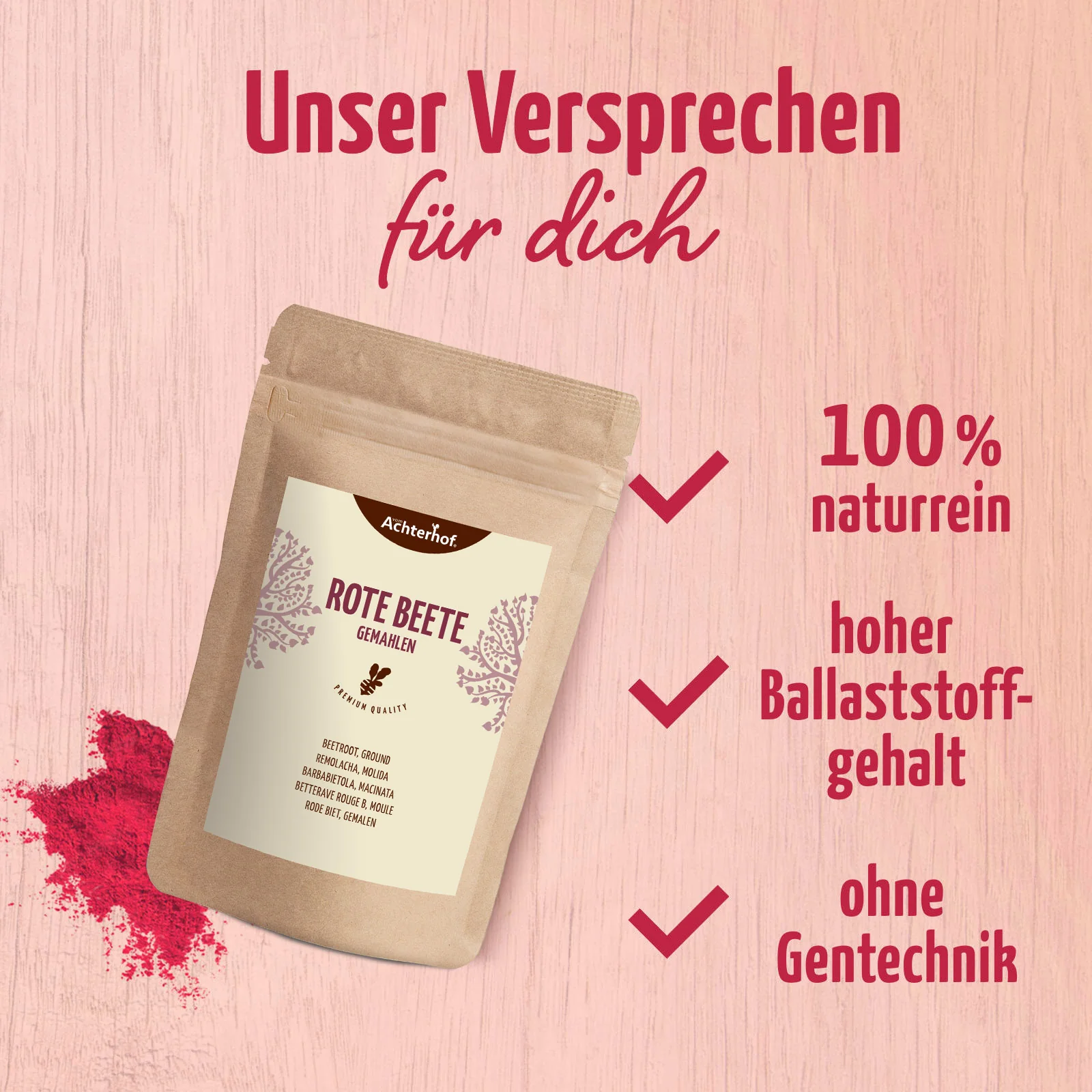 Rote Beete gemahlen (100g) - Image 4