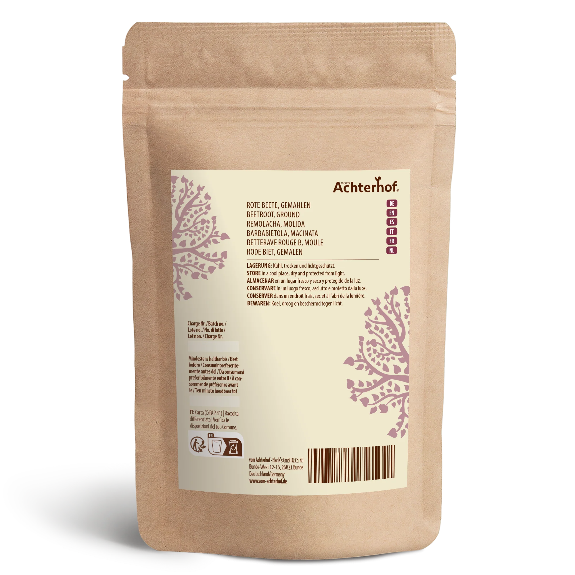 Rote Beete gemahlen (500g) - Image 2