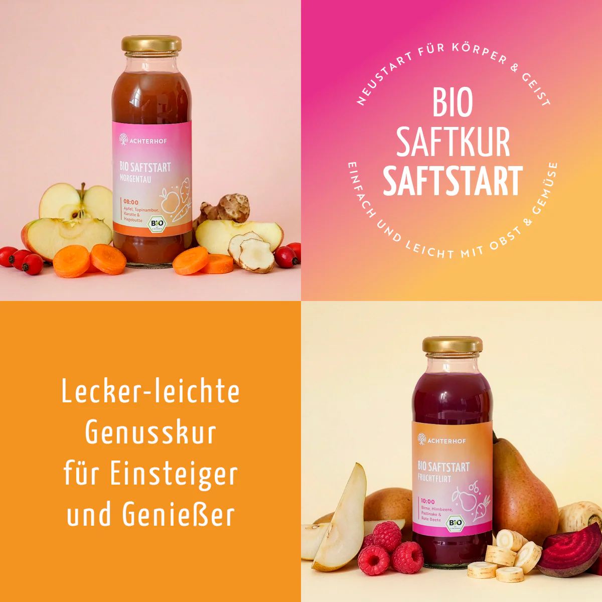Saftstart Bio Fastenkur 1-7 Tage (6 Flaschen pro Tag) - Image 12