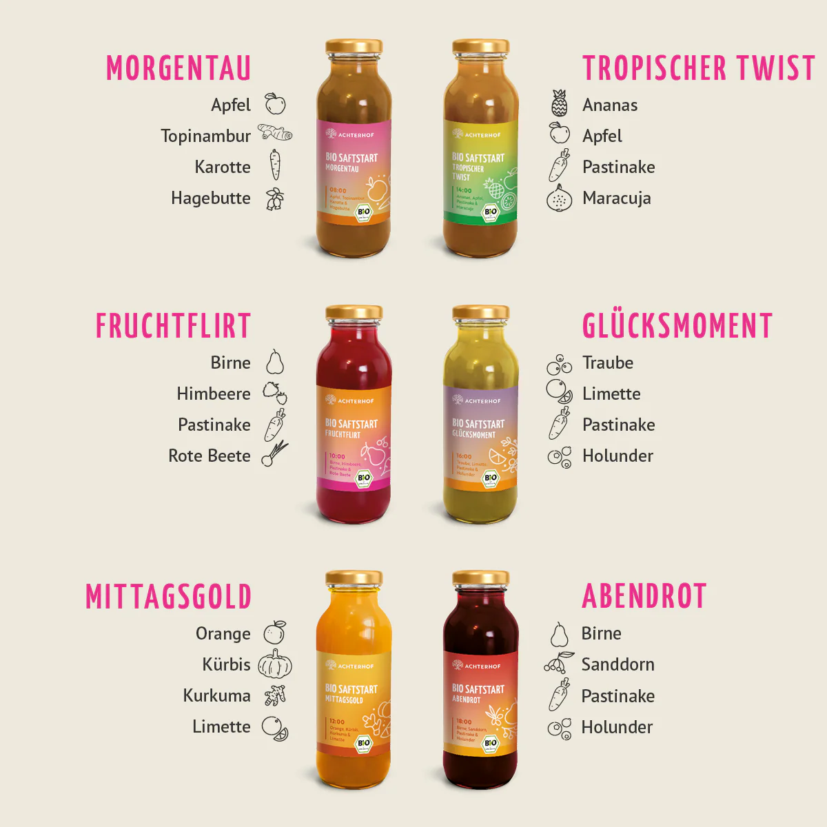 Saftstart Bio Fastenkur 1-7 Tage (6 Flaschen pro Tag) - Image 9