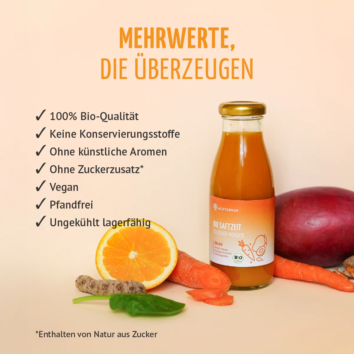 Saftzeit Bio Fastenkur 1-7 Tage (6 Flaschen pro Tag) - Image 7
