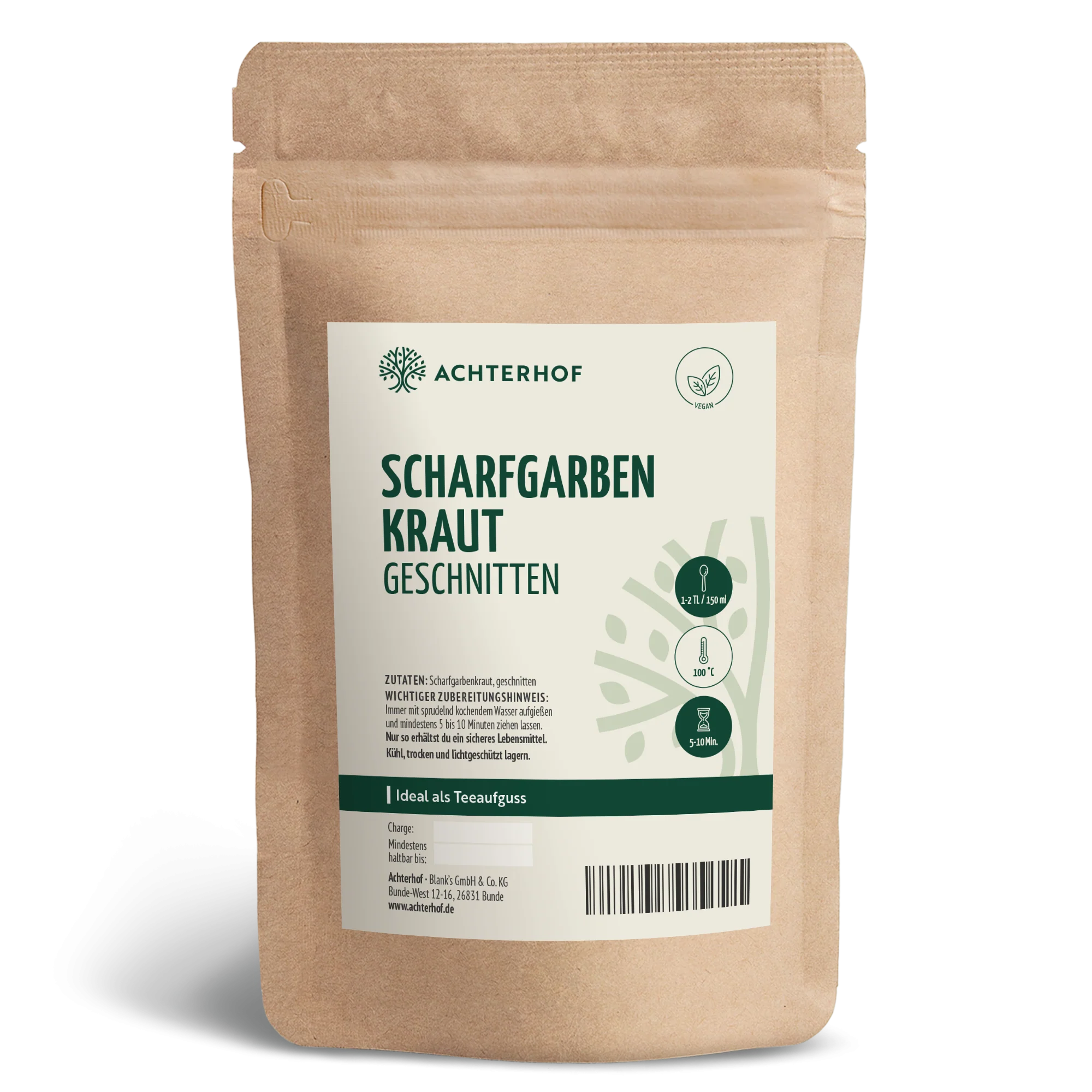 Schafgarbenkraut geschnitten (250g)