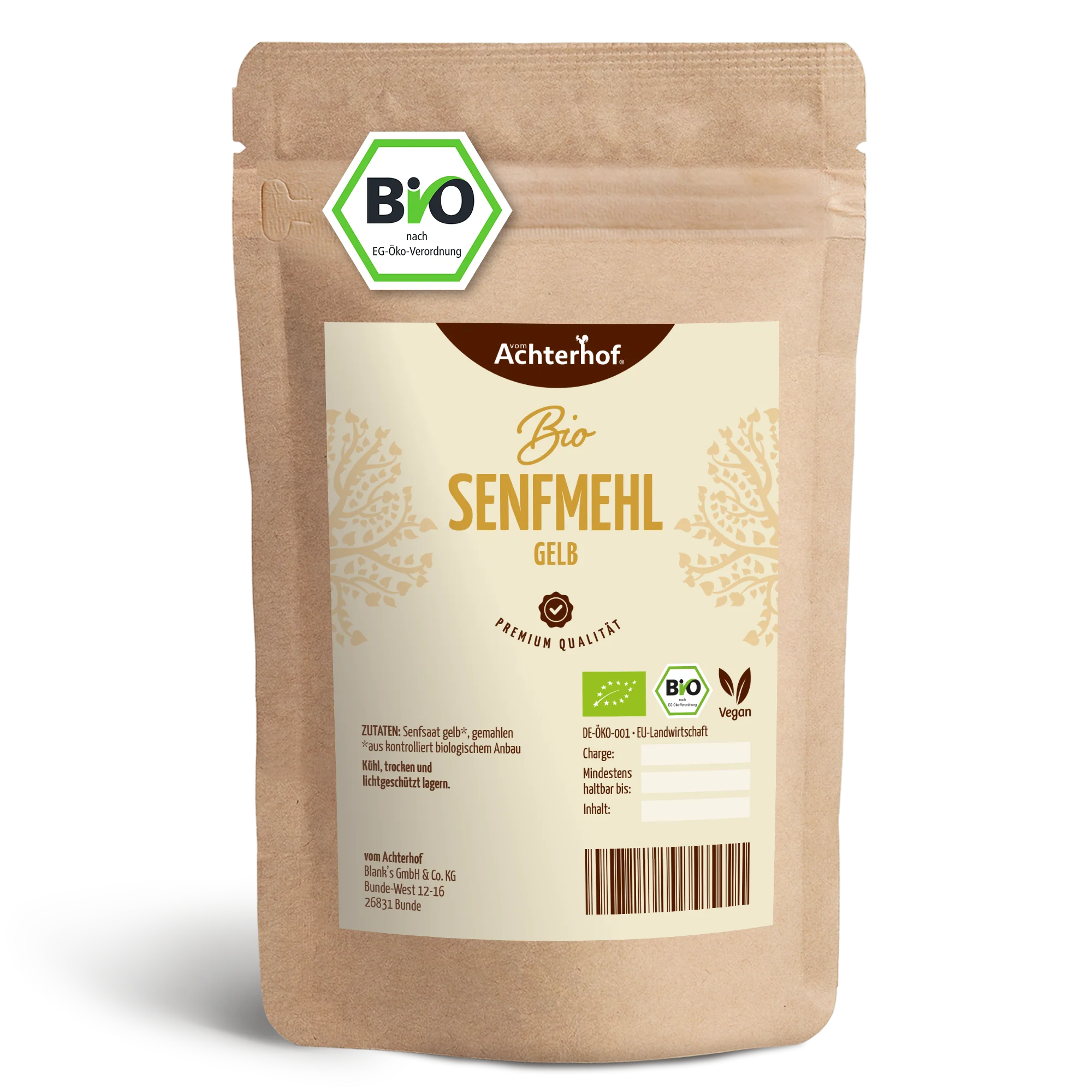 Senfmehl gelb Bio (250g)