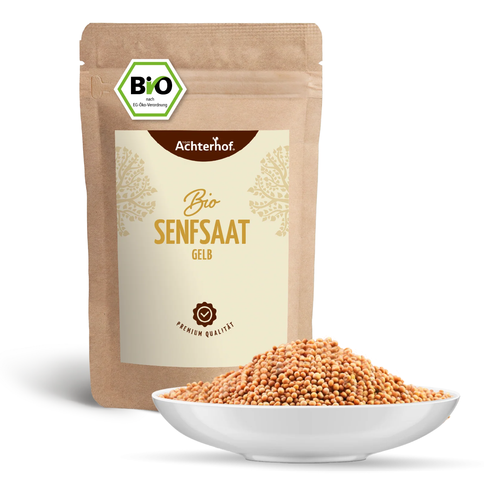 Senfsaat gelb ganz Bio (500g) - Image 2