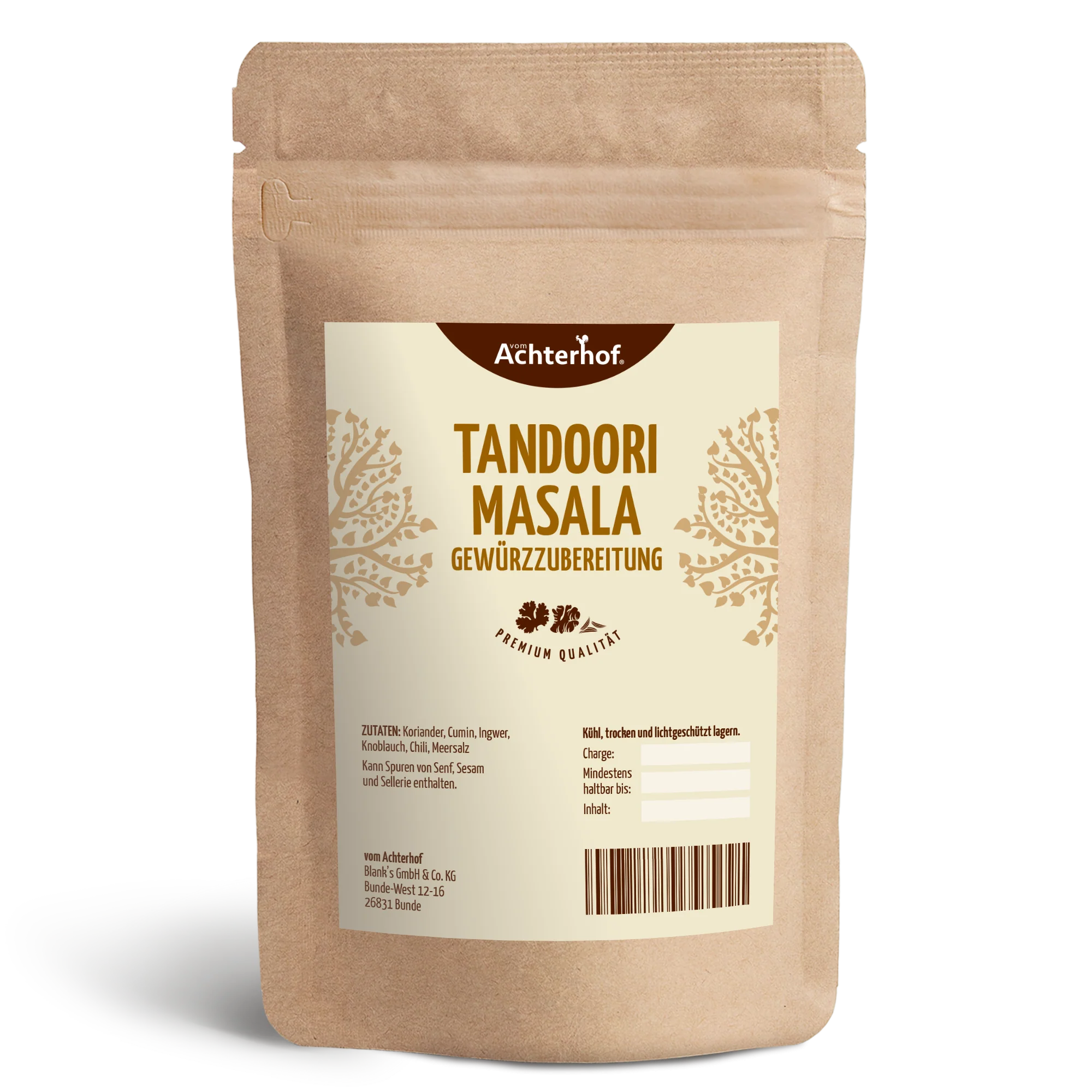 Tandoori Masala Gewürzzubereitung (100g)
