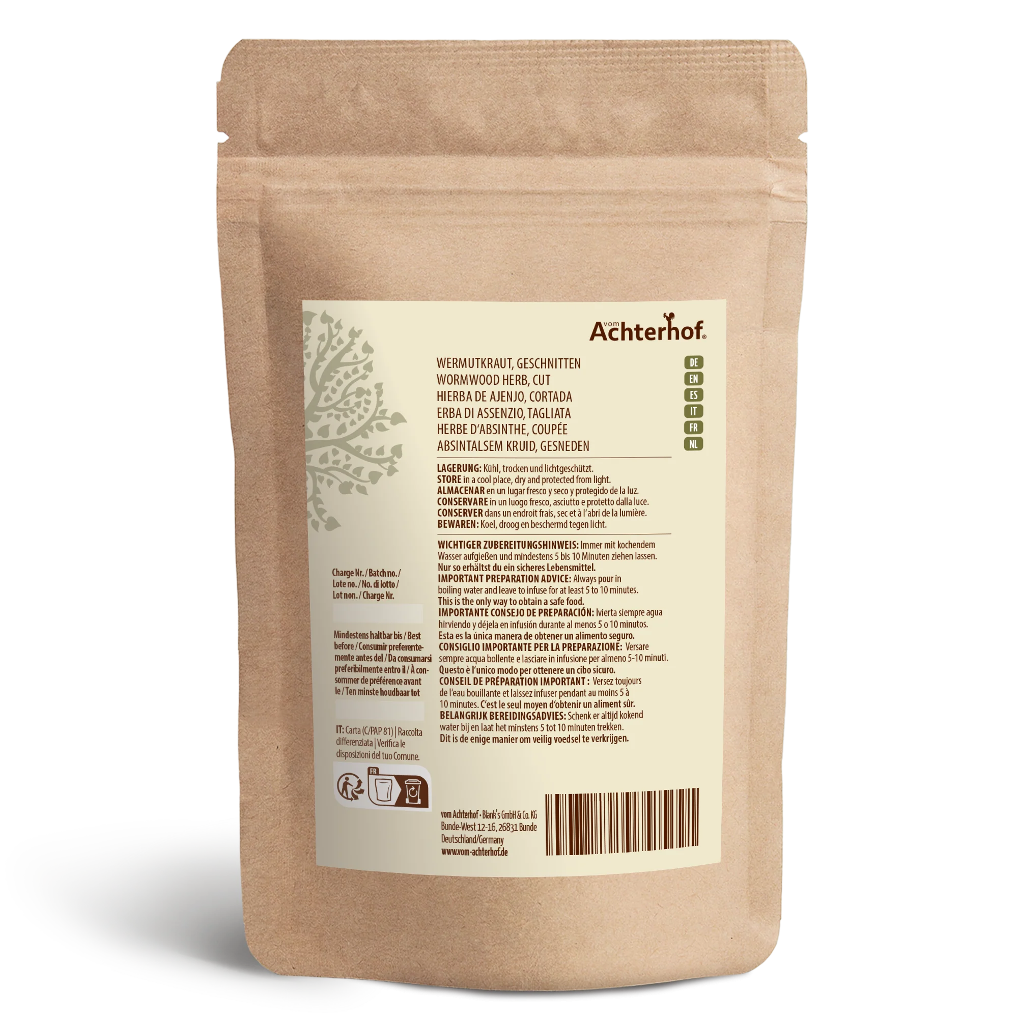 Wermutkraut geschnitten (250g) - Image 2