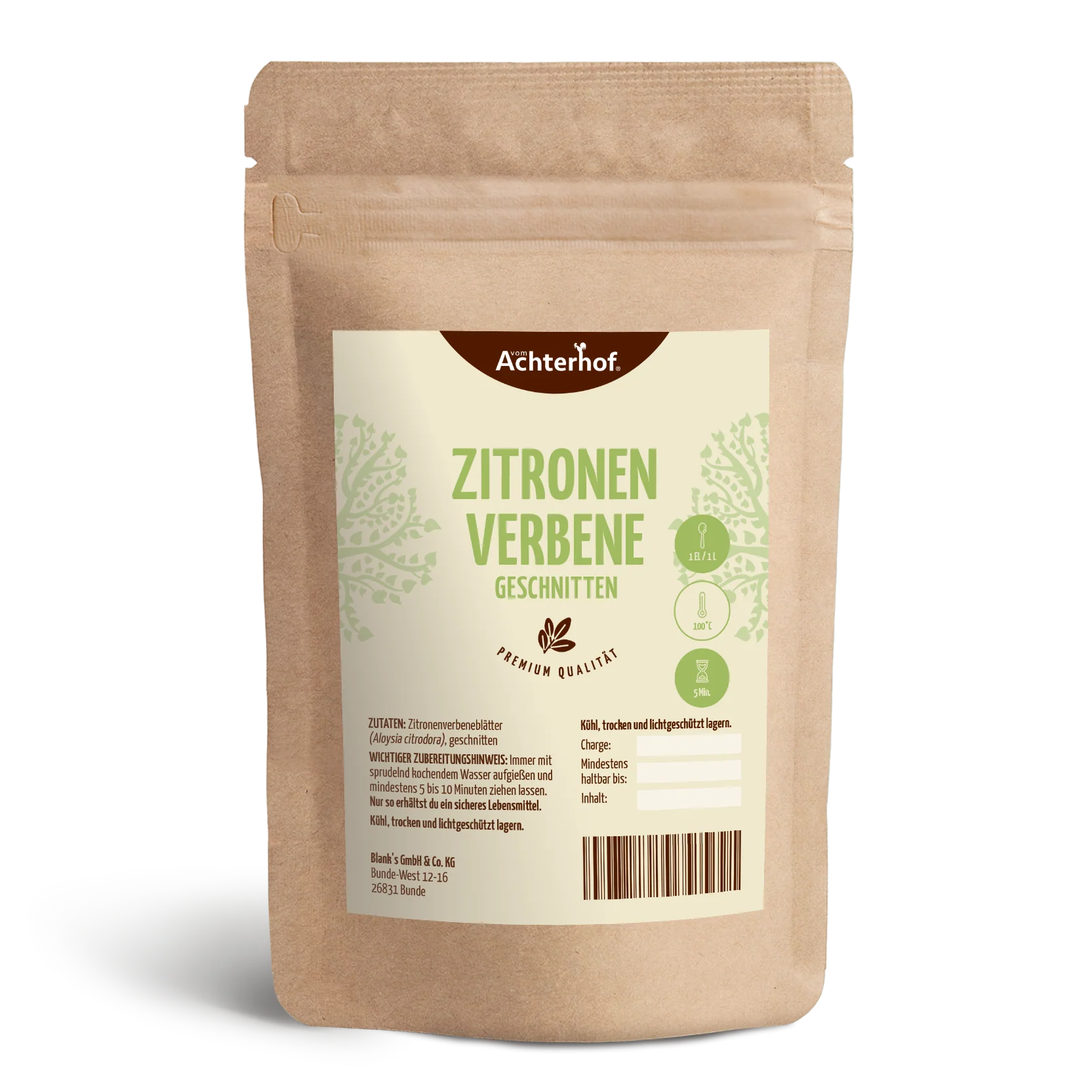 Zitronenverbene geschnitten (250g)